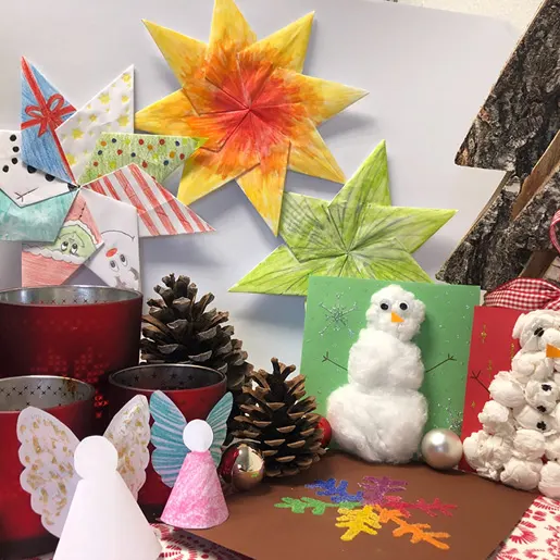 Museum Ravensburger_Events_Kinder basteln_weihnachten_Adventsbasteln